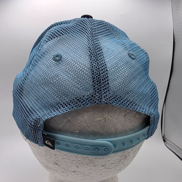 Quiksilver Newport Beach Junior Lifeguard Adults Blue Trucker Hat Casual Outdoor - Picture 3 of 10